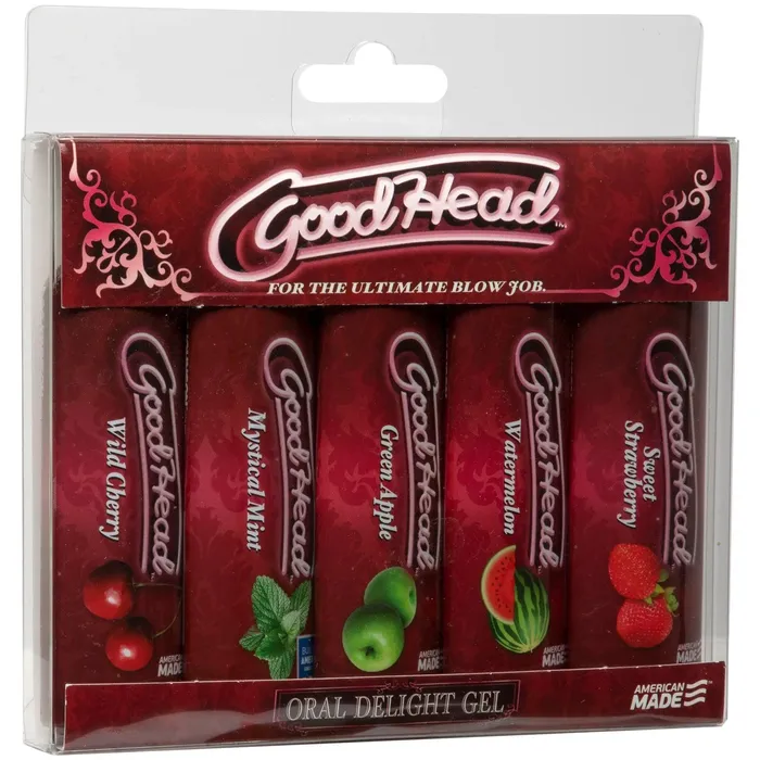 Good Head Oral Delight Gel 5 Pack Doc Johnson Enhancers Good Head Oral Delight Gel 5 Pack Doc Johnson Enhancers