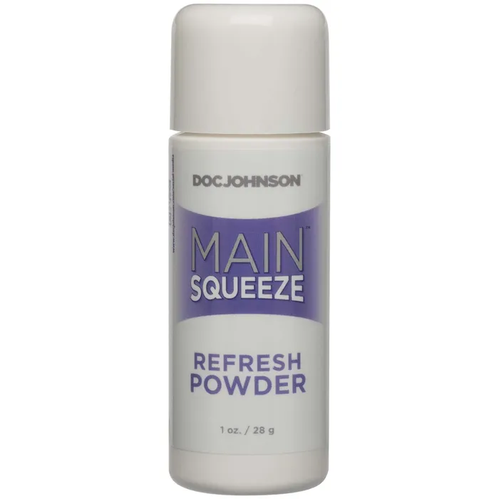 Main Squeeze Toy Freshening Powder Keep Your Toy Clean and Happy Doc Johnson Vibrators Main Squeeze Toy Freshening Powder Keep Your Toy Clean and Happy Doc Johnson Vibrators