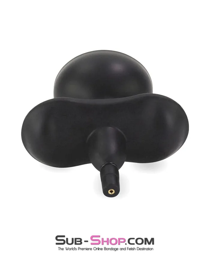 Male Sex Toys 0491W Butterfly Pump Gag Denber Rubber