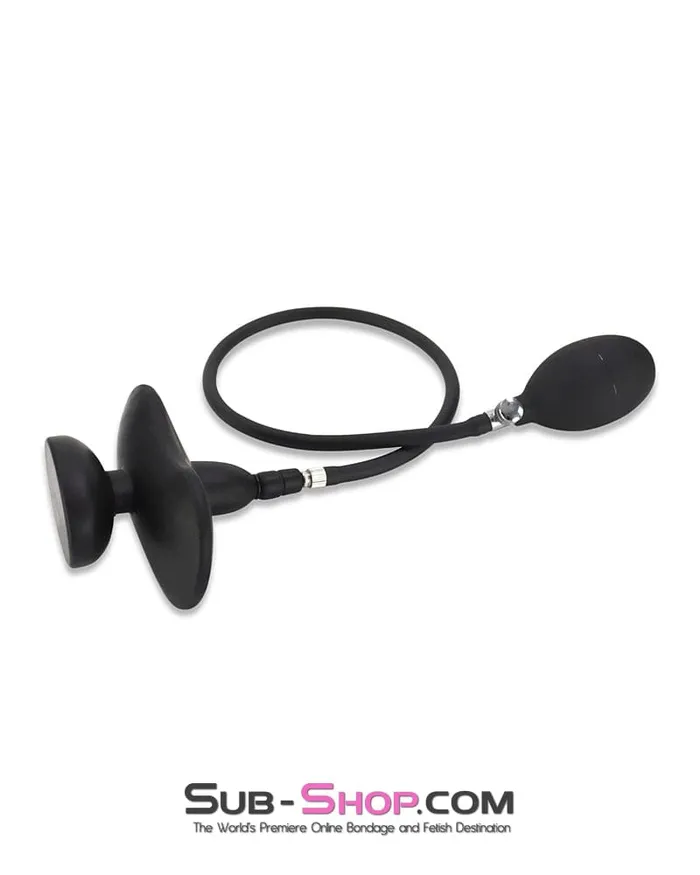 Male Sex Toys 0491W Butterfly Pump Gag Denber Rubber