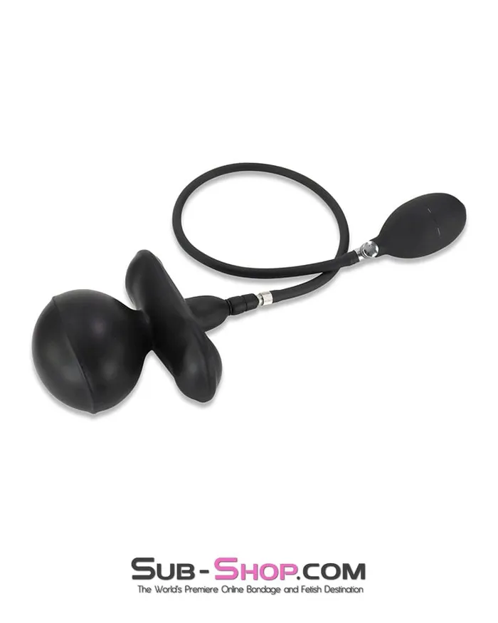 Male Sex Toys 0491W Butterfly Pump Gag Denber Rubber