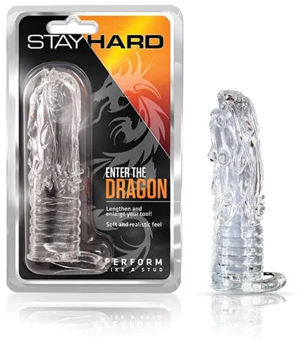 Male Sex Toys Blush Novelties Dragon Adventure Sleeve Magical Nights with Tickly Belly and Secure Strap