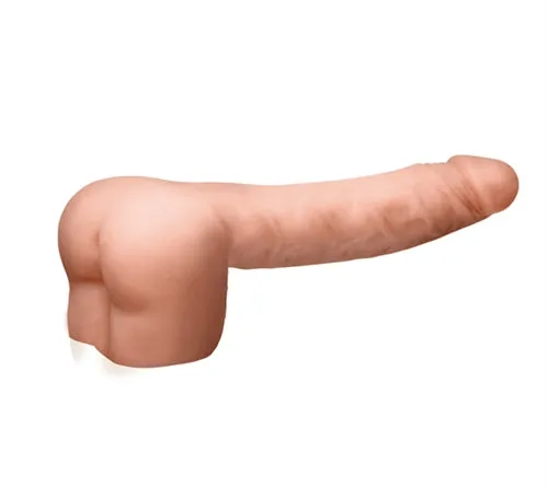 Male Sex Toys Bounce Buddy 7Inch Cock and Realistic Cheeks Masturbator Pipedream
