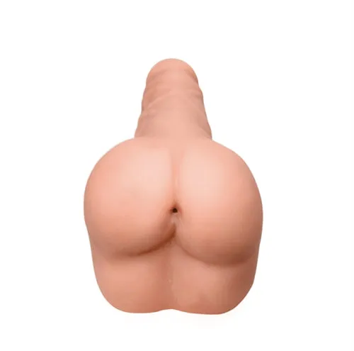 Male Sex Toys Bounce Buddy 7Inch Cock and Realistic Cheeks Masturbator Pipedream