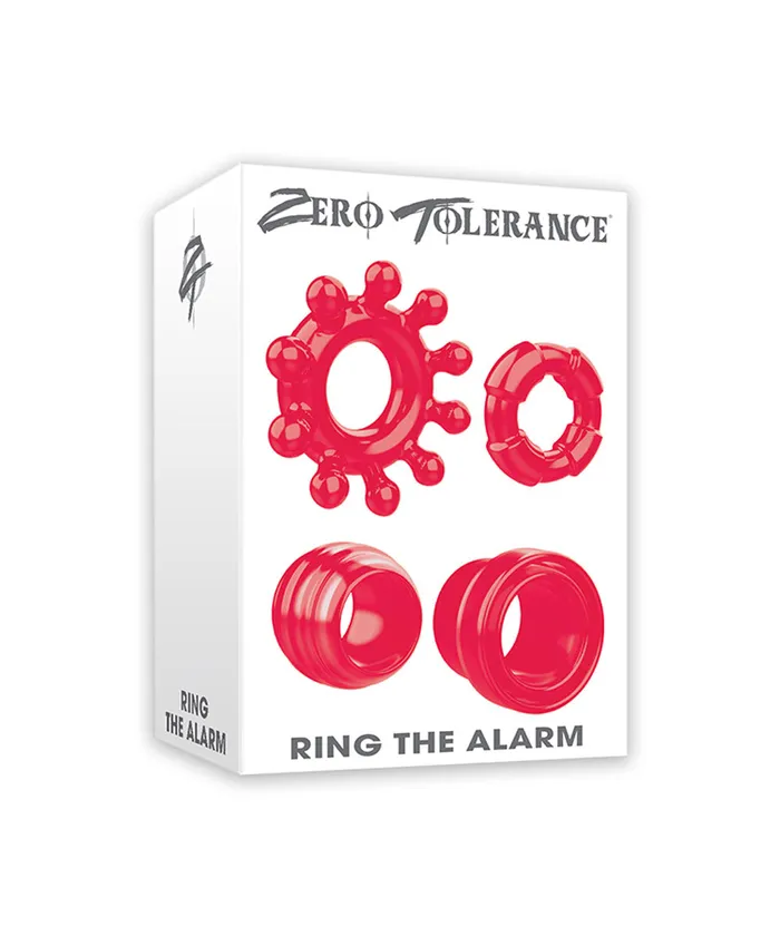 Male Sex Toys Fun Adventure Penis Rings Tickler Ribbed Lifesaver and Bottleneck Shapes Zero Tolerance