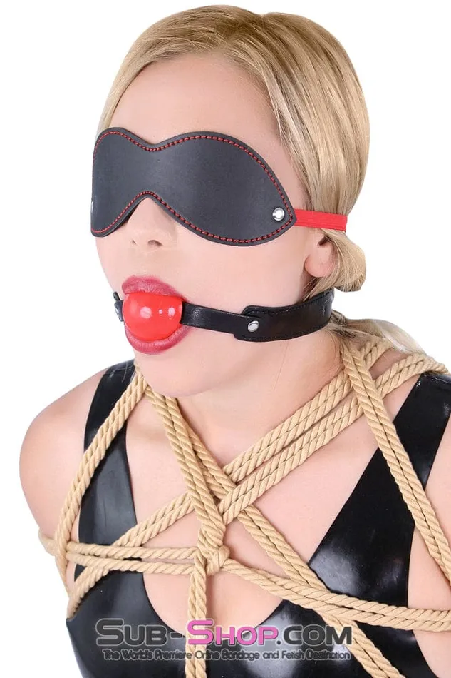 Male Sex Toys Idea 8947DL bBOGOb Bondage Basics Beginners Red Rubber Ball Gag
