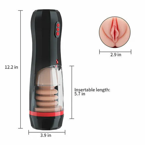  Male Sex Toys Lifelike Automatic Thrusting Male Masturbator