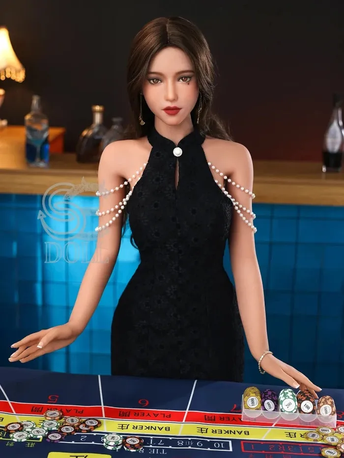 Male Sex Toys SE Doll F2219166cm5ft5345kg QueenaB C Cup TPE Cheongsam small breast Chinese Robot Sex Dolls SE Doll