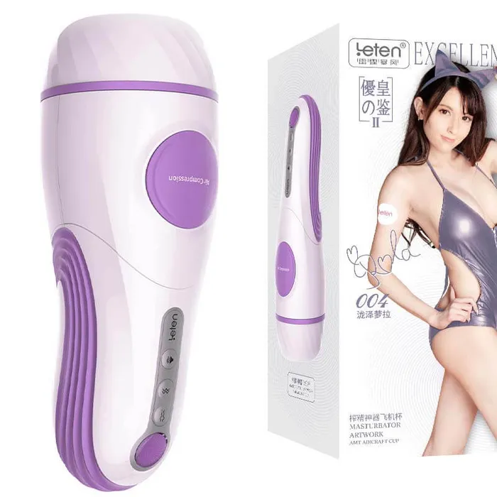 Male Sex Toys weadultshop Leten Vagina Sex Toy For Him Automatic Intelligent Aircraft Cup