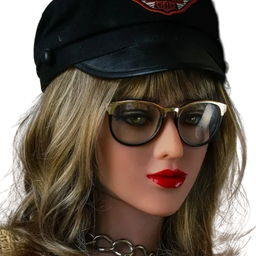 Male Sex Toys WM Doll Head H029 European Sex Doll Head with Pointed Chin