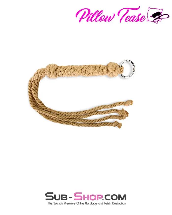 Moonwell Dildos 2112M Hand Knitted Twisted Rope Flogger