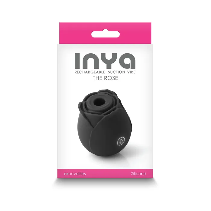 nsnovelties Vibrators Inya the Rose Black nsnovelties Vibrators Inya the Rose Black