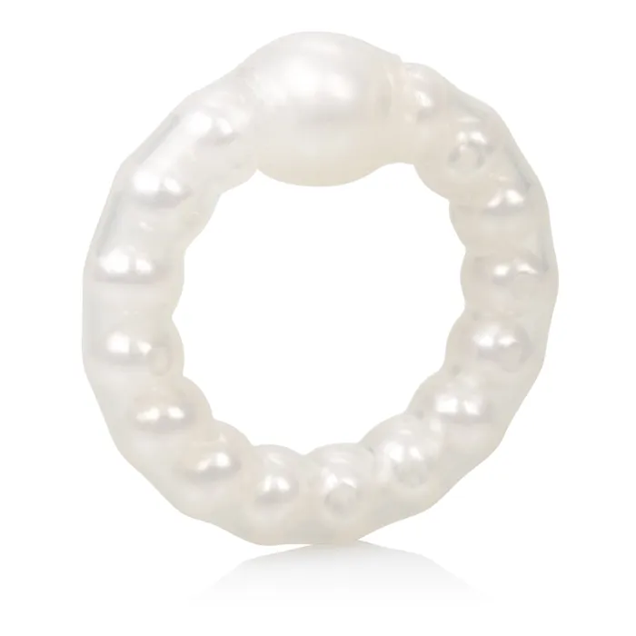 Pearl Beaded Stretchable Rings for Extra Fun and Comfort Calexotics Anal