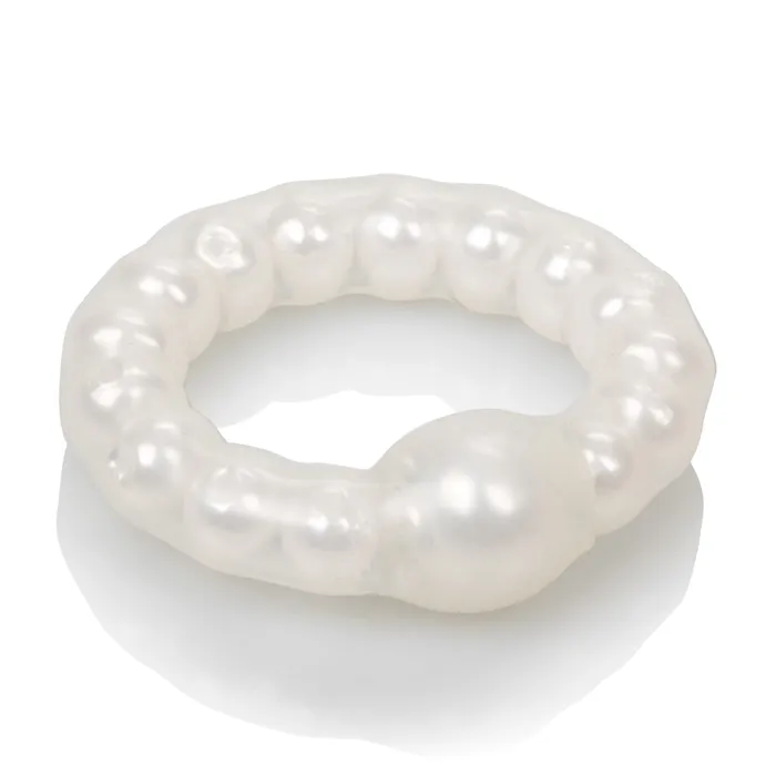 Pearl Beaded Stretchable Rings for Extra Fun and Comfort Calexotics Anal