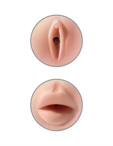 Pipedream Male Sex Toys Tight Grip DualDensity Stroker Soft and Firm Fun in Your Hands