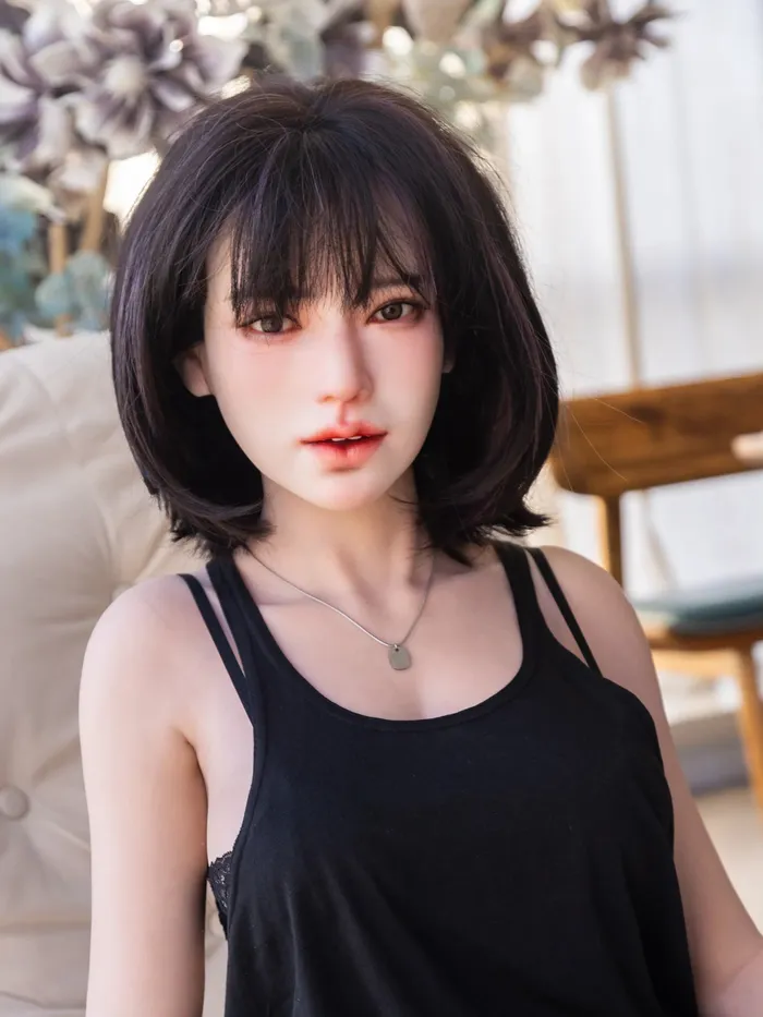 qita doll F4656 166cm54ft35kg Hui Skinny Virgin Radiant Skin Realdolls Silicone Medium Breast Chinese Sex DollQita Doll Male Sex Toys
