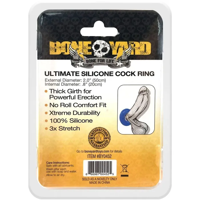 Rascal Male Sex Toys Ultimate Silicone Cock Ring Blue Rascal Male Sex Toys Ultimate Silicone Cock Ring Blue