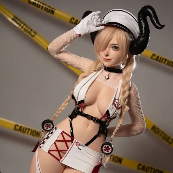164cm 5ft4 DCup Readytoship Full Silicone Demon Captain Sex Doll SY Dolls Male Sex Toys