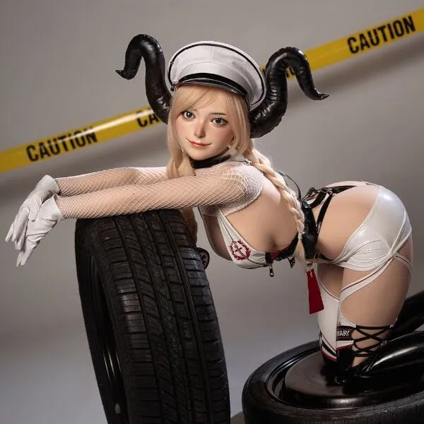 164cm 5ft4 DCup Readytoship Full Silicone Demon Captain Sex Doll SY Dolls Male Sex Toys