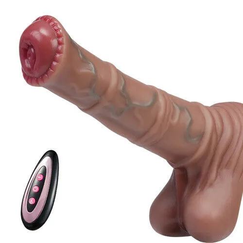 3 Telescopic Swing 10 Vibrating Heating Horsewhip Monster Dildo 866 Inch Lurevibe Dildos