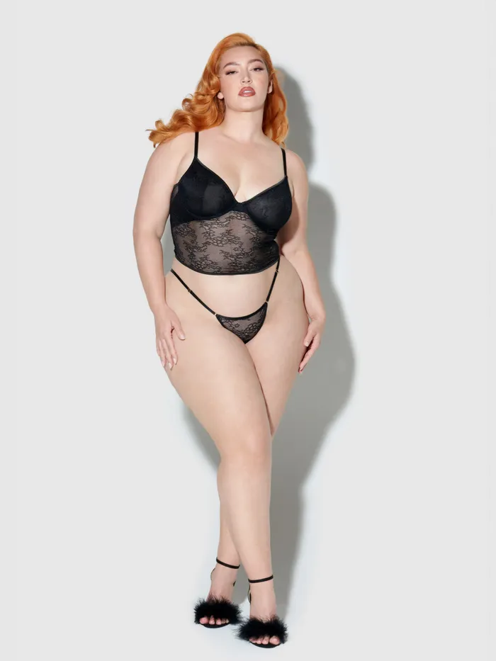 Chiara Crotchless Lace Thong Fredericks Of Hollywood Teddies And Bodies Chiara Crotchless Lace Thong Fredericks Of Hollywood Teddies And Bodies