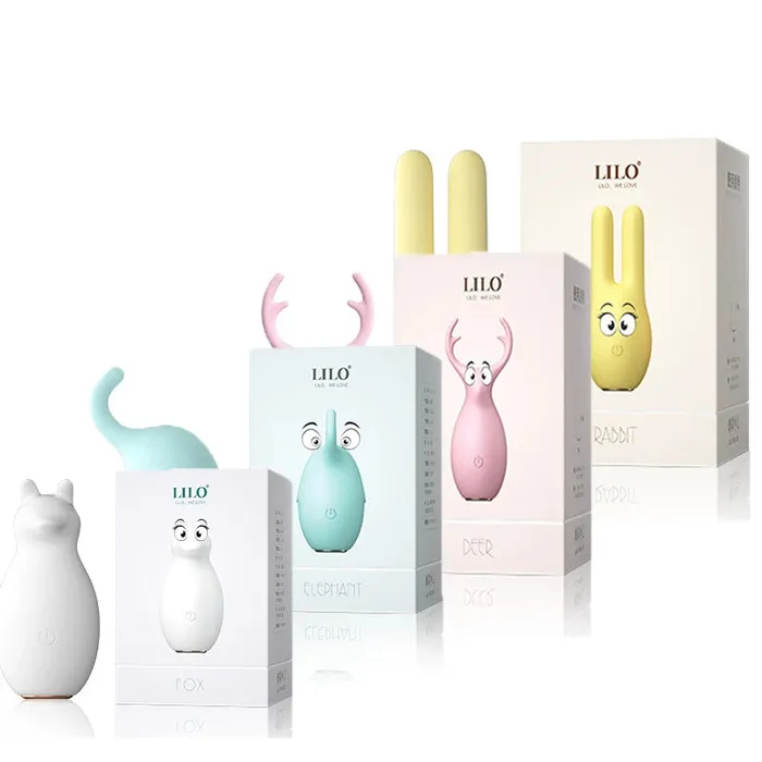 Female Sex Toys Lurevibe 10 Modes Animal Series Vibrator Wireless Remote Control Clitoris Massager