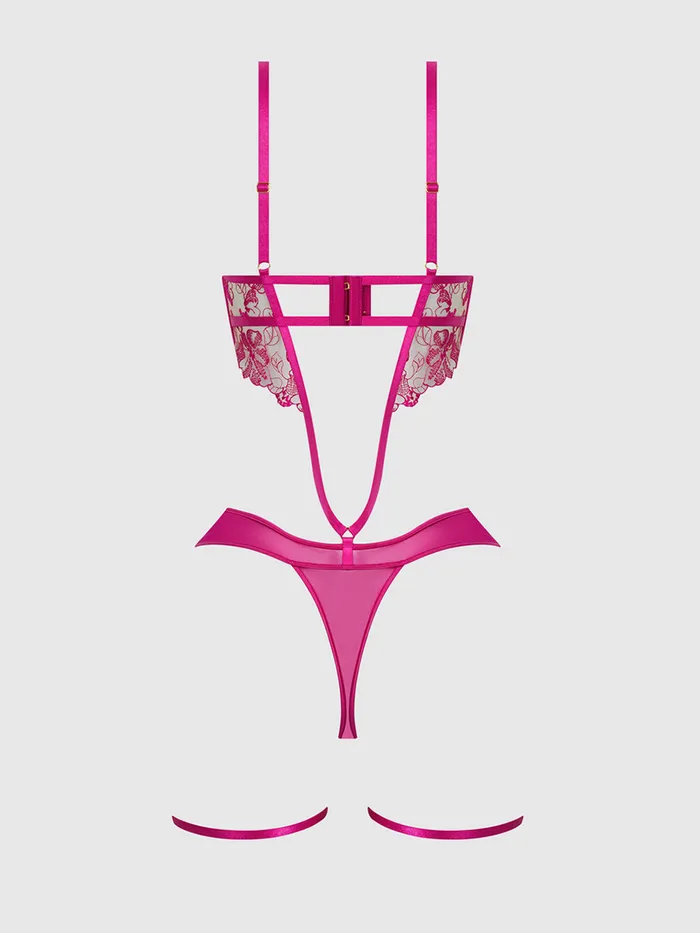 Fredericks Of Hollywood Couples Venus Lace Strappy Thigh Gartered Teddy Fredericks Of Hollywood Couples Venus Lace Strappy Thigh Gartered Teddy