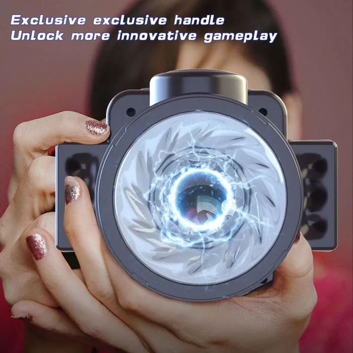 lurevibe Lurevibe Camera 7Speed Rotating Vibrating Male Masturbator Male Sex Toys