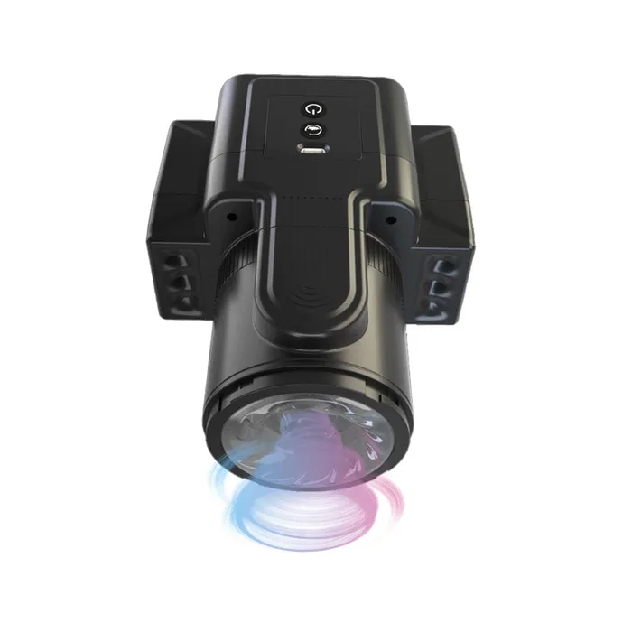 lurevibe Lurevibe Camera 7Speed Rotating Vibrating Male Masturbator Male Sex Toys