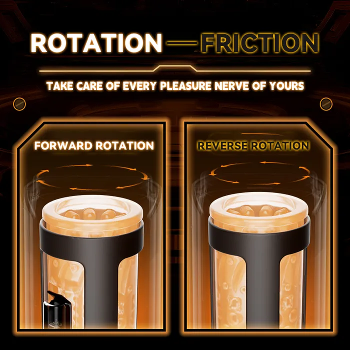 Lurevibe Male Sex Toys Fully Automatic Retractable Adult Male Pleasure Mechanical Cup
