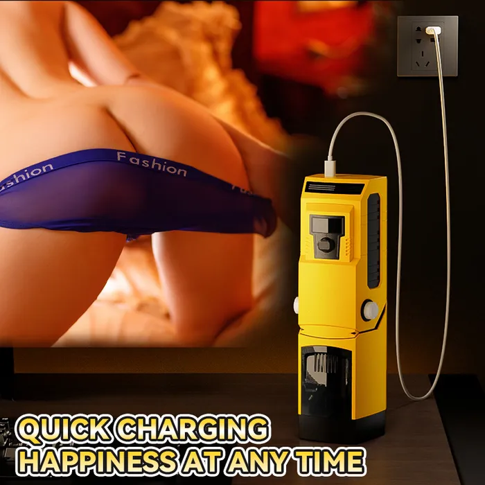 Lurevibe Male Sex Toys Fully Automatic Retractable Adult Male Pleasure Mechanical Cup