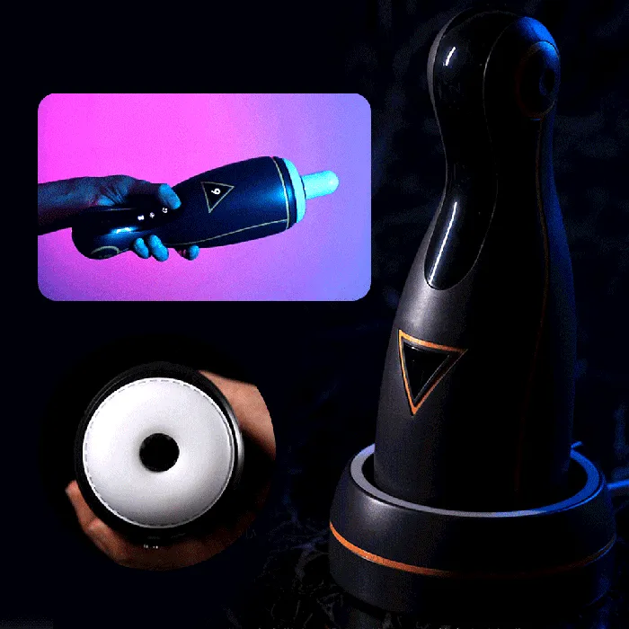 lurevibe Male Sex Toys Lurevibe Suction and Heating Male Masturbator