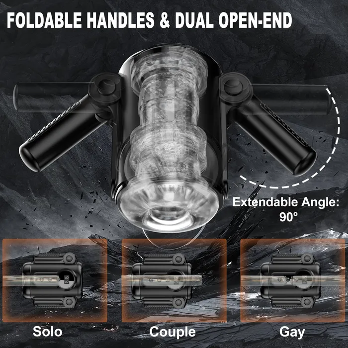 lurevibe Male Sex Toys Telescopic Vibrating Male Masturbator for Man Game Cup Pulse