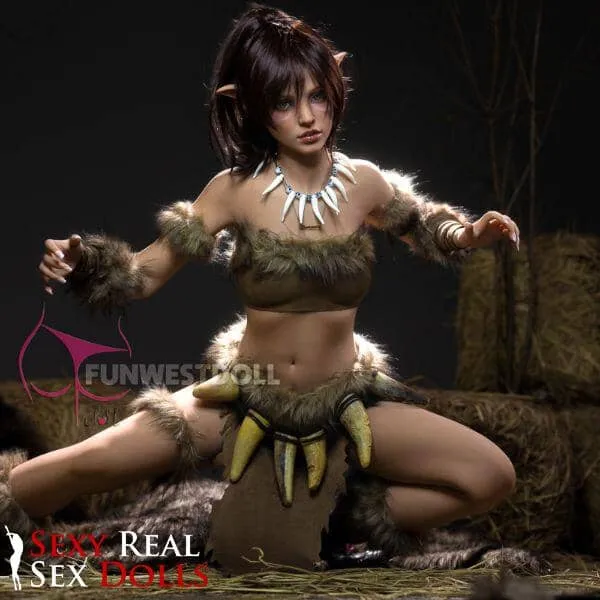 Male Sex Toys 159cm 5ft2 ACup Realistic Elf Sex Doll Kylie FunWest Doll