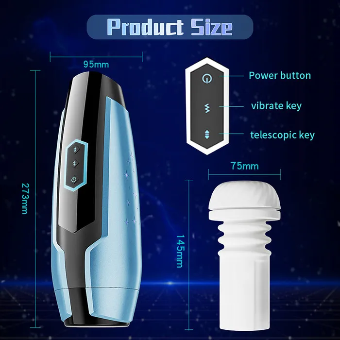 Male Sex Toys Lurevibe 5Frequency Suction Male Aircraft Cup gumi