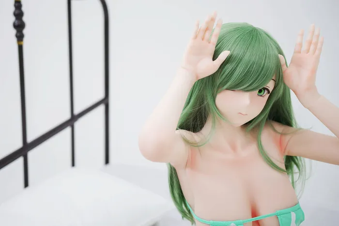 Shiori C148cm4ft8 Irokebijin Hyper Soft Silicone Anime Doll Cartoon Girl EVO Skeleton Standable Irokebijin Doll Male Sex Toys