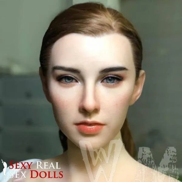 Silicone Fanny Head with Implanted hair by WM Dolls WM Dolls Male Sex Toys
