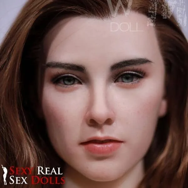 Silicone Fanny Head with Implanted hair by WM Dolls WM Dolls Male Sex Toys