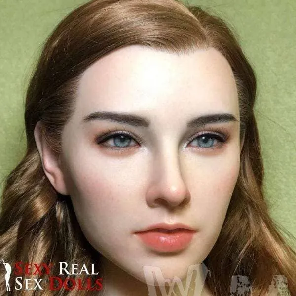 Silicone Fanny Head with Implanted hair by WM Dolls WM Dolls Male Sex Toys