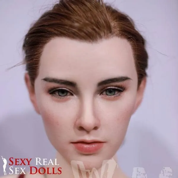 Silicone Fanny Head with Implanted hair by WM Dolls WM Dolls Male Sex Toys