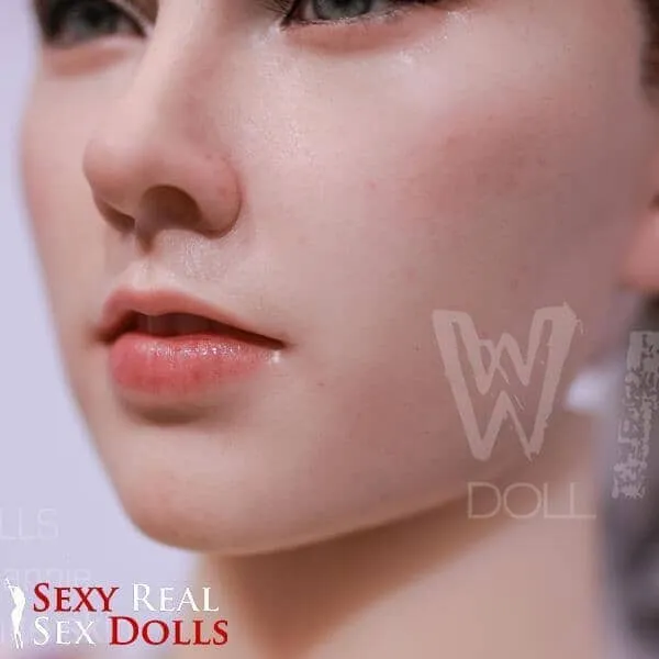 Silicone Fanny Head with Implanted hair by WM Dolls WM Dolls Male Sex Toys