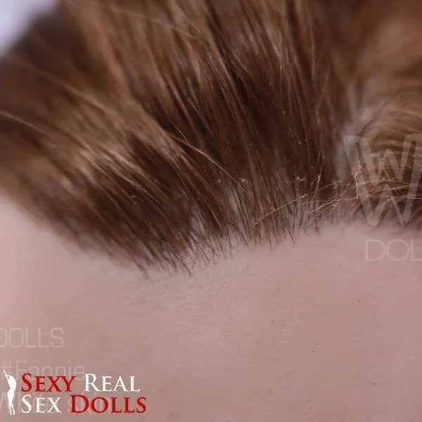 Silicone Fanny Head with Implanted hair by WM Dolls WM Dolls Male Sex Toys