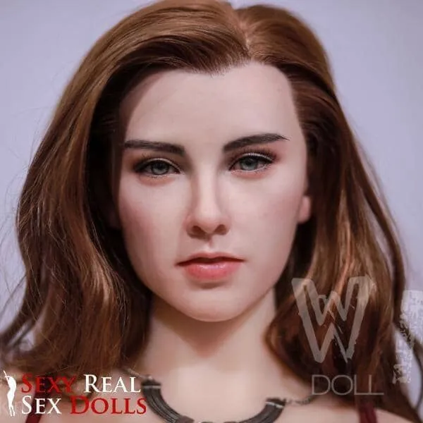 Silicone Fanny Head with Implanted hair by WM Dolls WM Dolls Male Sex Toys