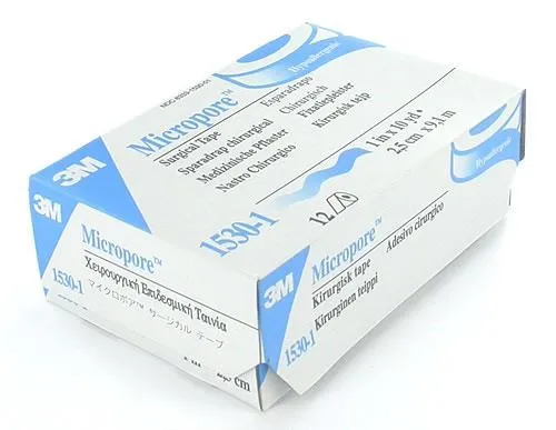 1Wide Roll of 3M Micropore Medical Paper Tape Price Per Roll 3M USA Anal