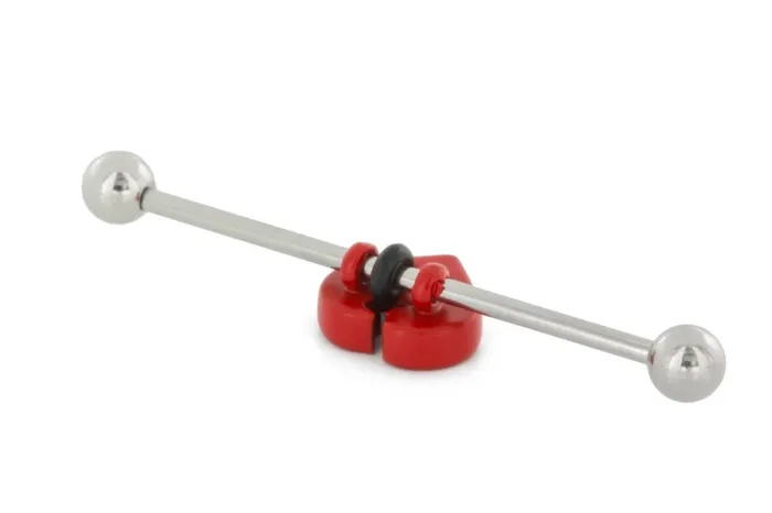 14g 15 Broken Heart Industrial Barbell Painful Pleasures Anal