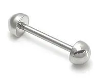 14g 58 Half Ball Straight Barbell Painful Pleasures Male Sex Toys
