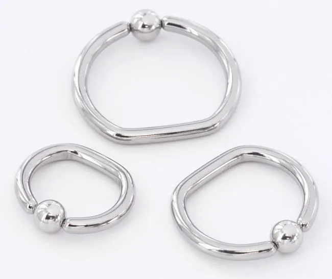 14g Steel DRing Price Per 1 Painful Pleasures Male Sex Toys