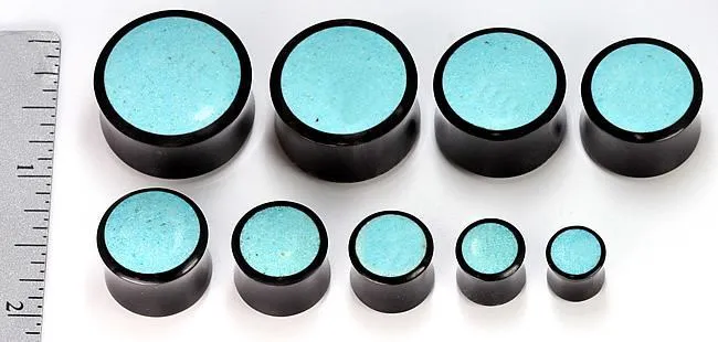 Anal Elementals Organics Crushed Turquoise Horn Plug Price Per 1