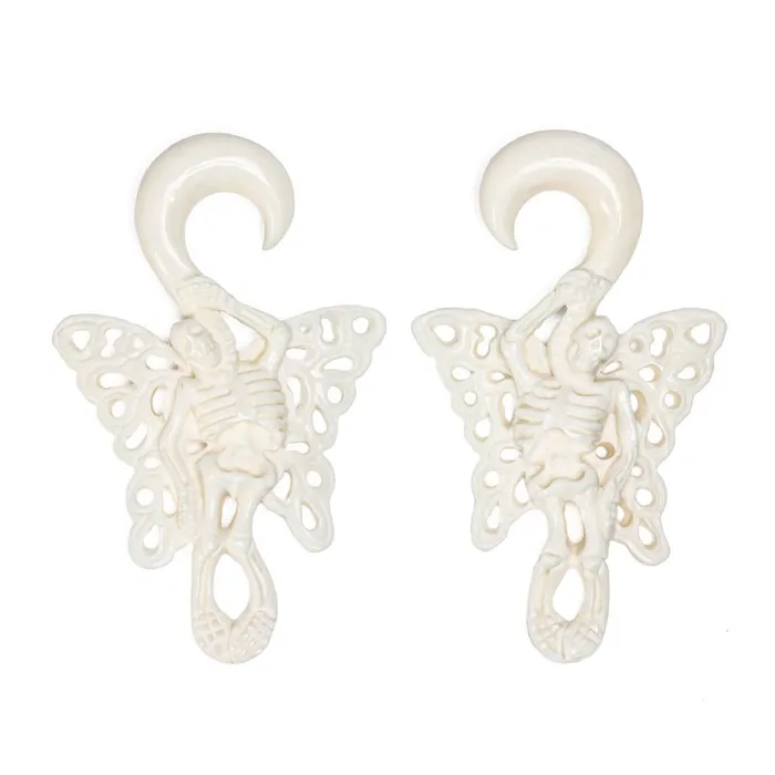 Anal Elementals Organics Wings of Death Skeleton Bone Hangers 2mm8mm Price Per 2 Anal Elementals Organics Wings of Death Skeleton Bone Hangers 2mm8mm Price Per 2