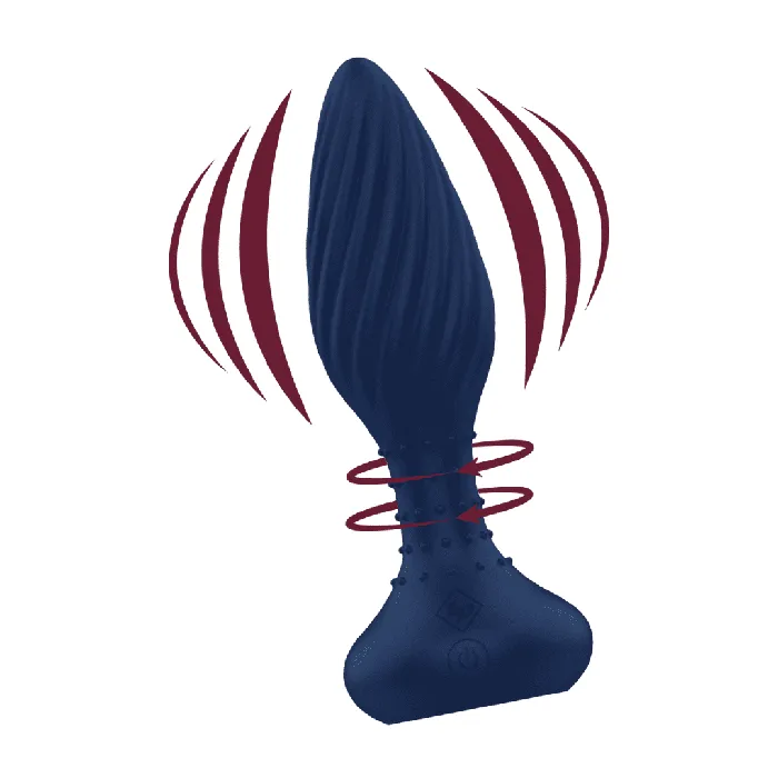 Anal ID Wellness Essentials MaxRim Remote Control Rimming Plug Westridge Laboratories Inc Anal ID Wellness Essentials MaxRim Remote Control Rimming Plug Westridge Laboratories Inc